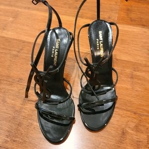 YSL Cassandra 95mm sandals